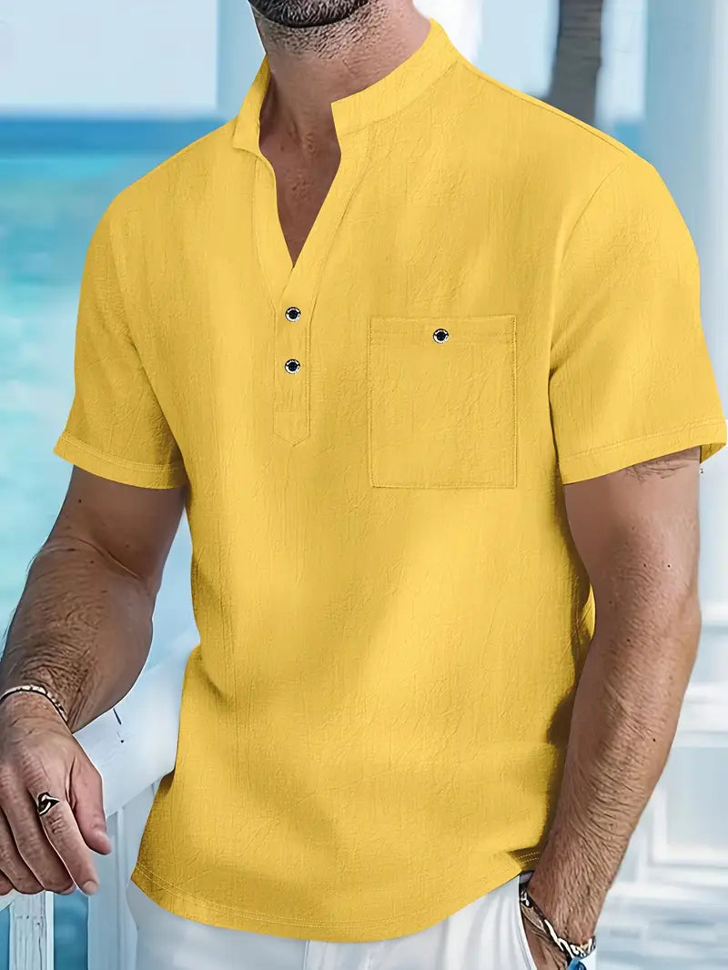Toni | Camisa elegante de manga corta