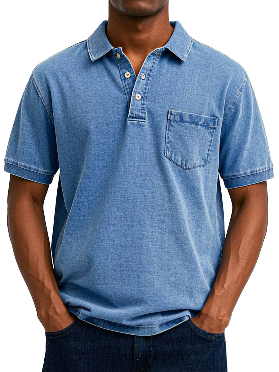 Berta | Polo vintage casual para hombre