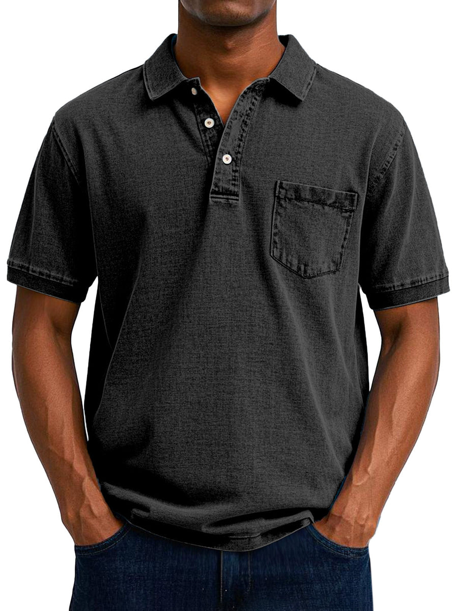 Leo | Polo vintage casual para hombre