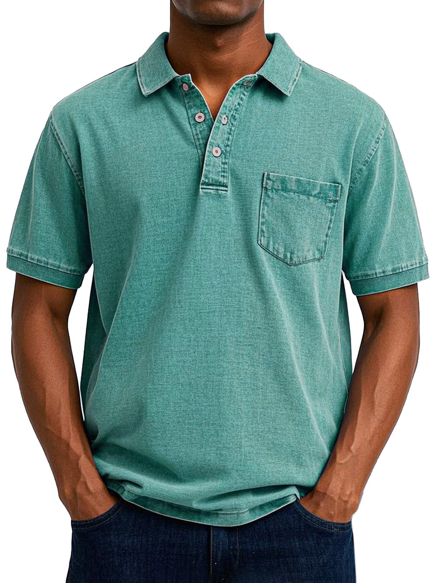 Leo | Polo vintage casual para hombre
