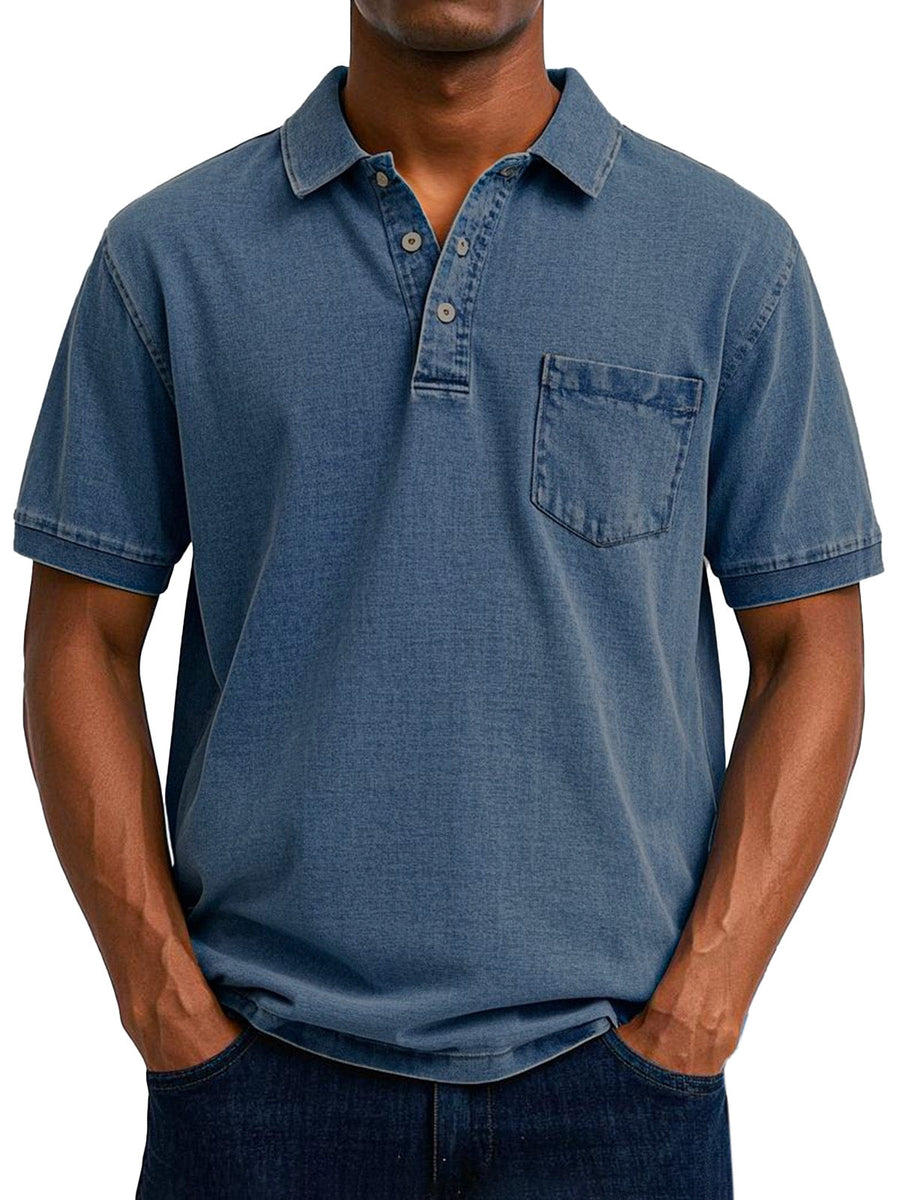 Berta | Polo vintage casual para hombre