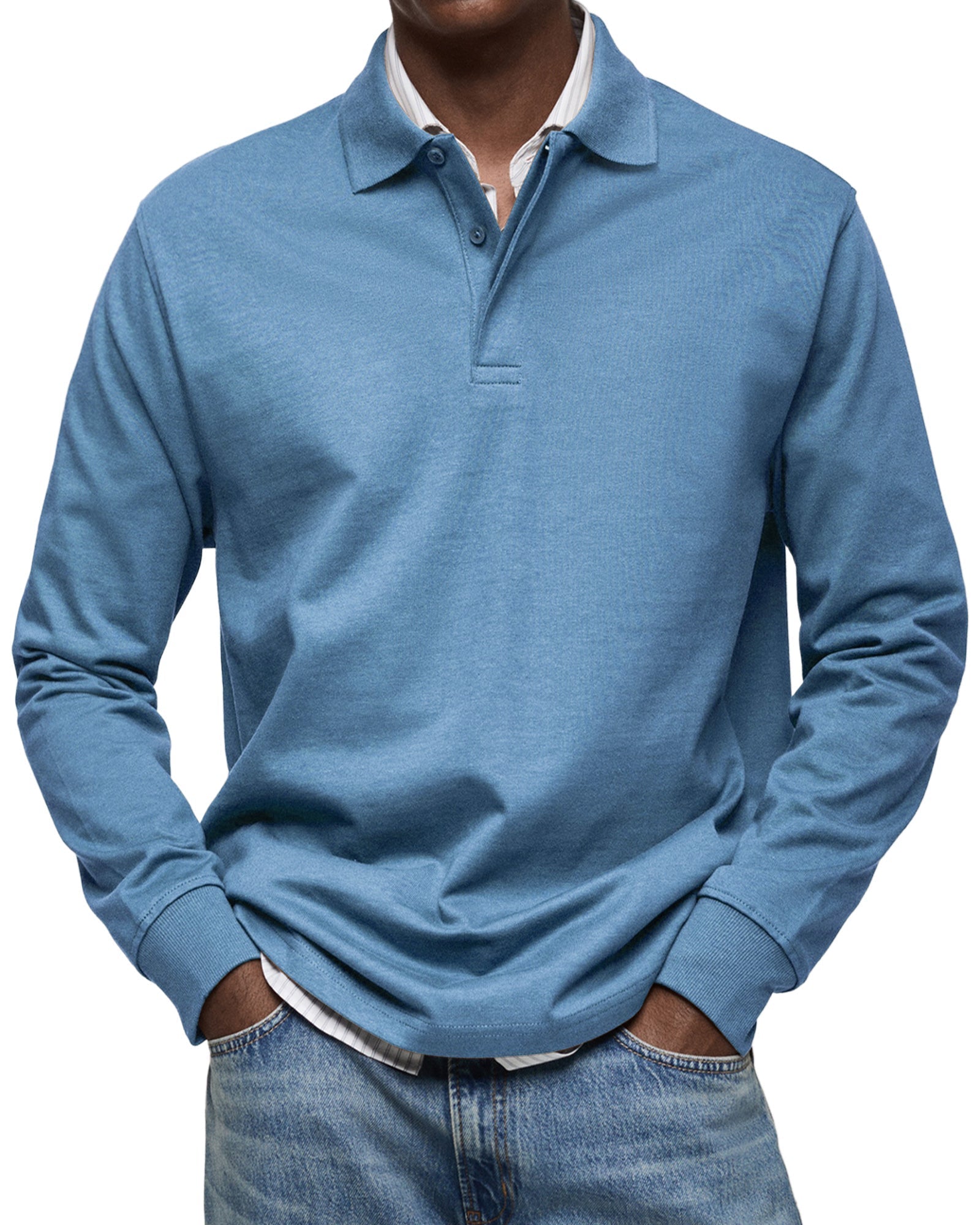 Santiago | Polo casual de manga larga