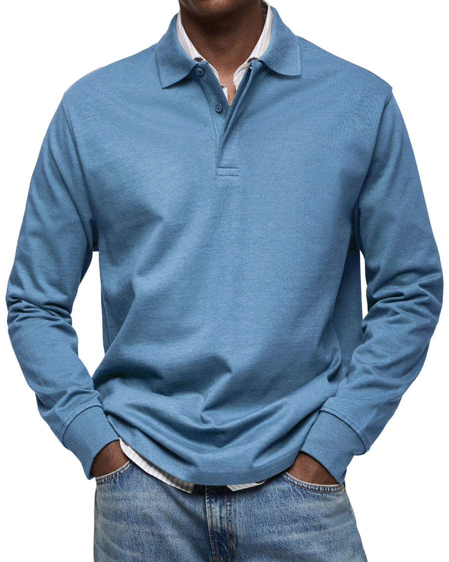 Santiago | Polo casual de manga larga