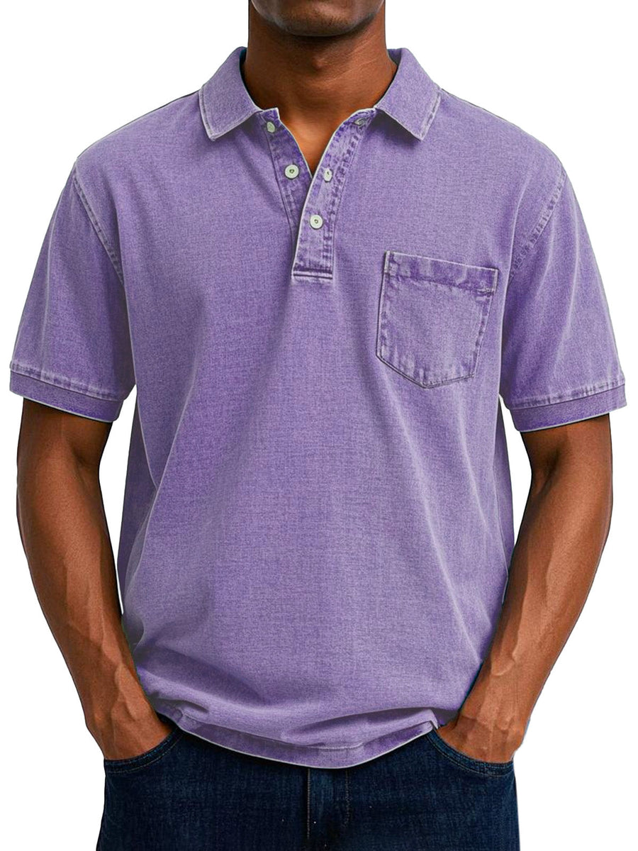 Leo | Polo vintage casual para hombre
