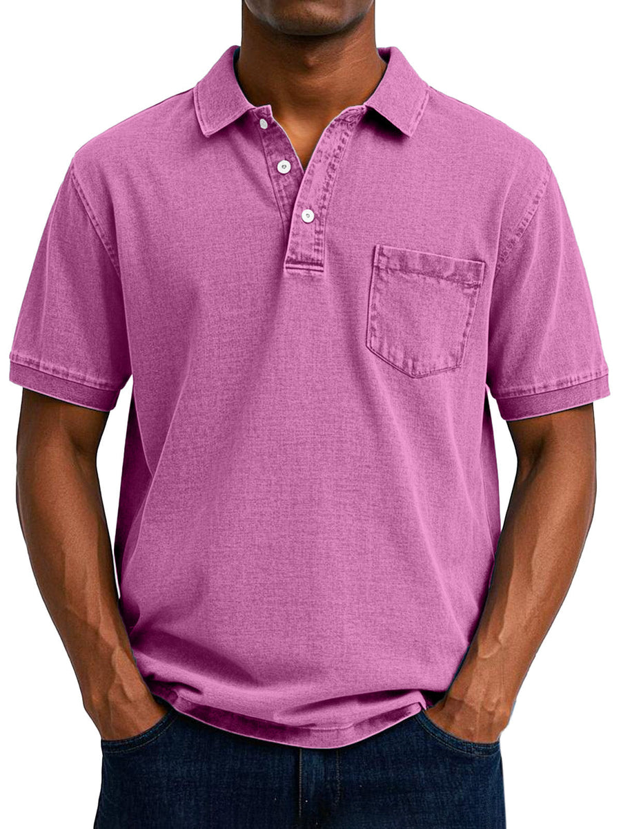 Berta | Polo vintage casual para hombre