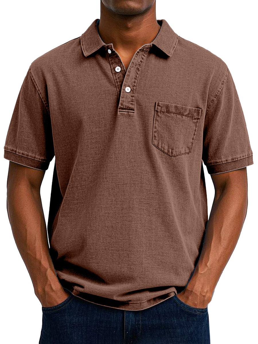 Berta | Polo vintage casual para hombre