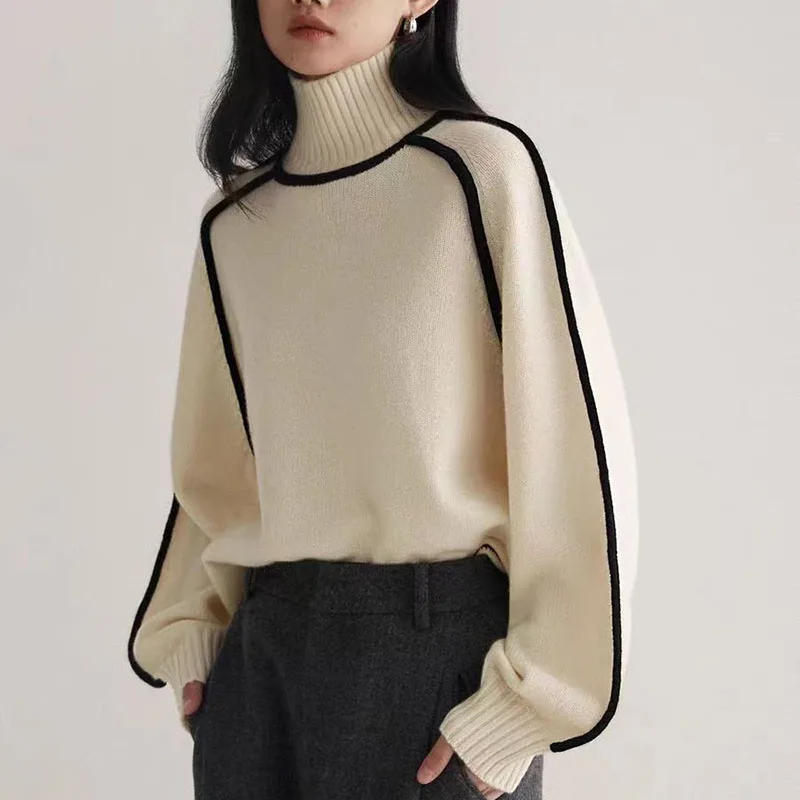 Silvia | Jersey de cuello alto cómodo