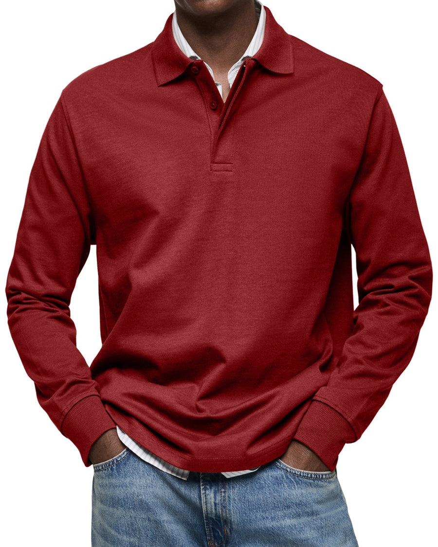 Santiago | Polo casual de manga larga