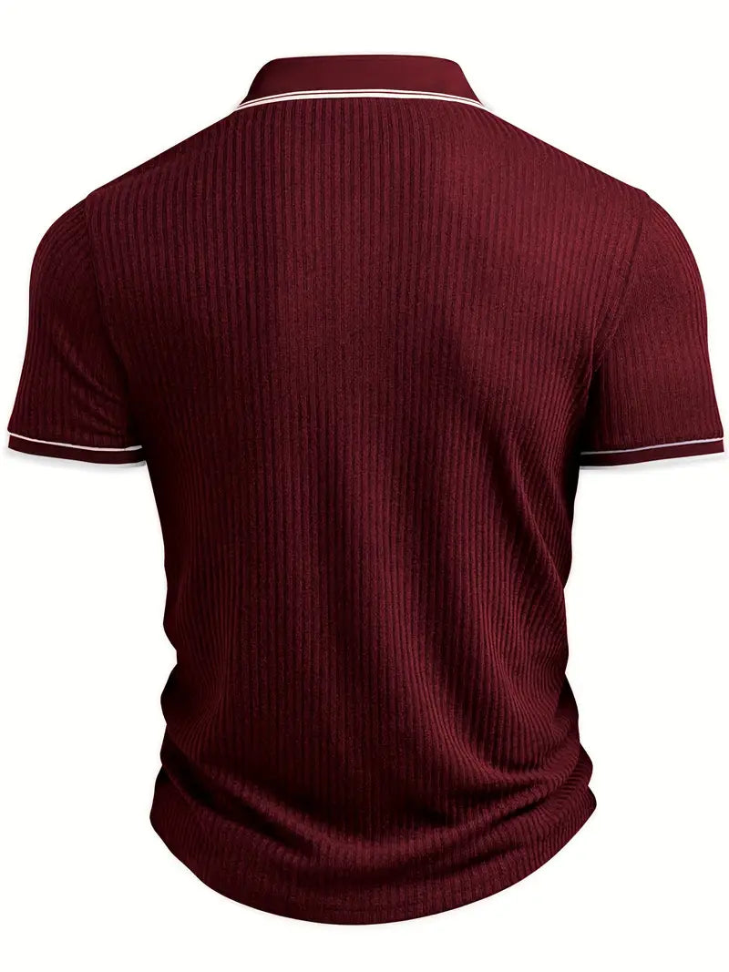 Eladio | Polo elegante de manga corta