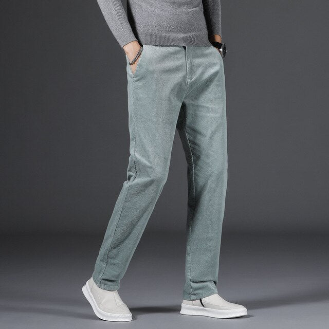 Paula | Pantalones de pana de talle medio