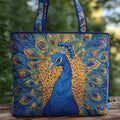 Bolso artesanal - Pavo Real