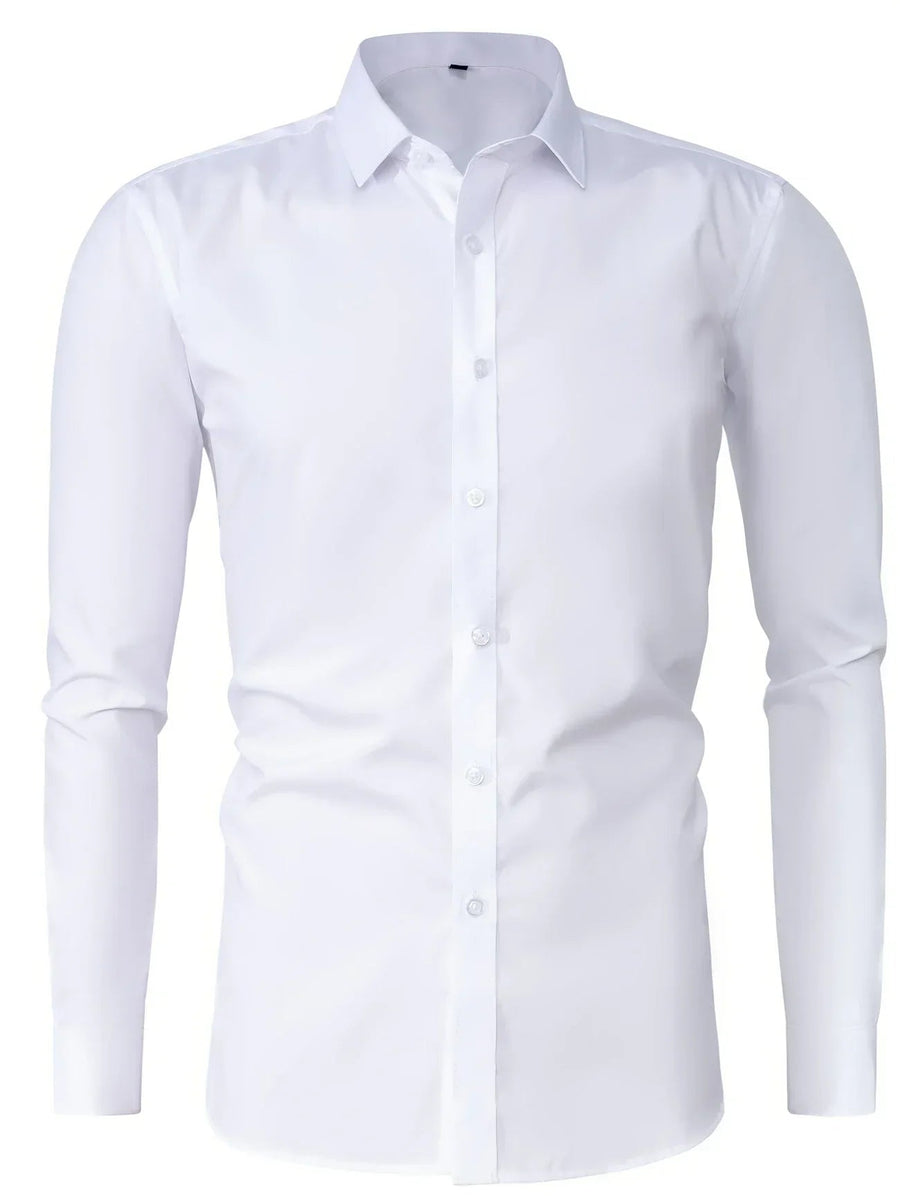 Abel | Camisa elegante de manga larga con botones