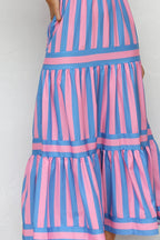 Valeria | Vestido con tirantes bicolor