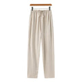 Elena | Pantalones slim de lino