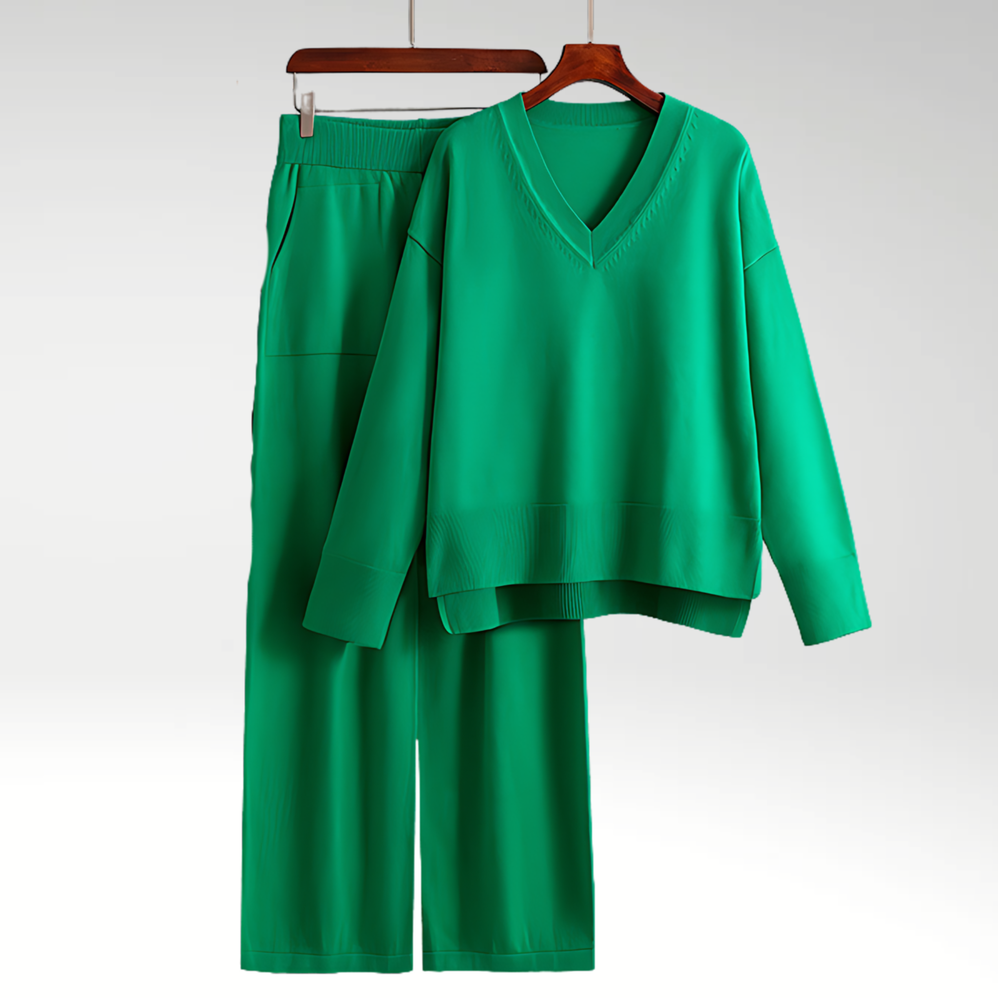 Gracia | Set dos piezas Luxe con escote en V