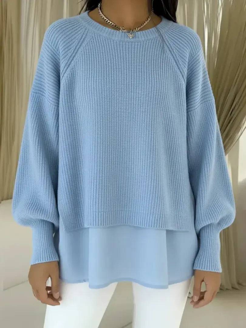 Jersey Efecto Dos Piezas Casilda