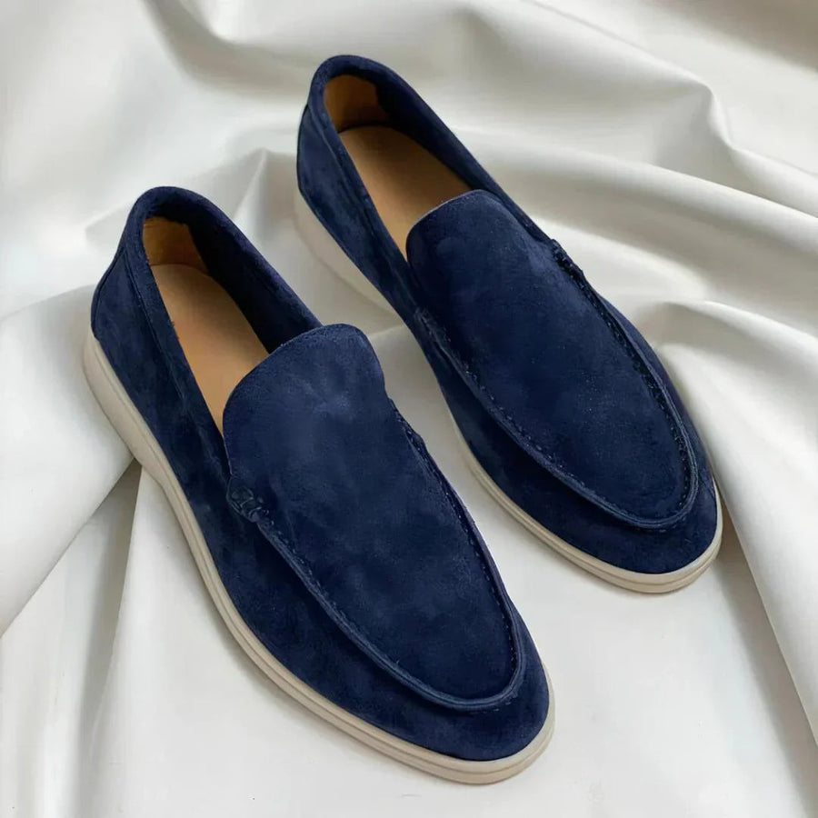 Nicolás | Mocasines elegantes en ante