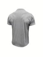 Jacinto | Camiseta elegante de cuello redondo con bolsillo