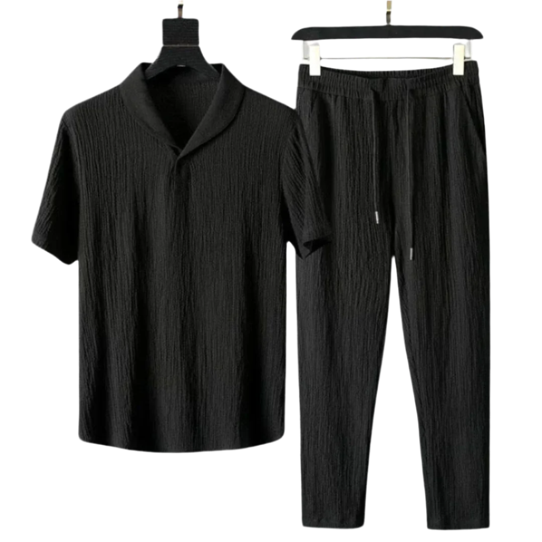 Roger | Polo y pantalón de algodón