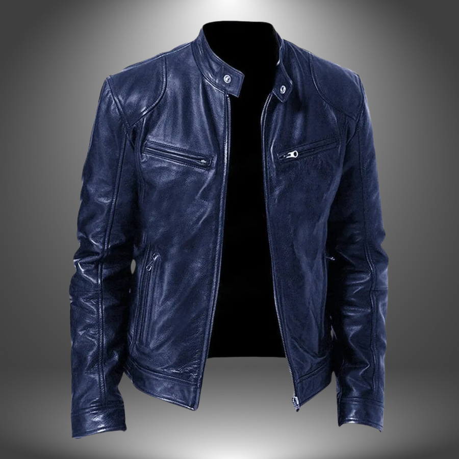 Zulema | Chaqueta de cuero artesanal para hombre
