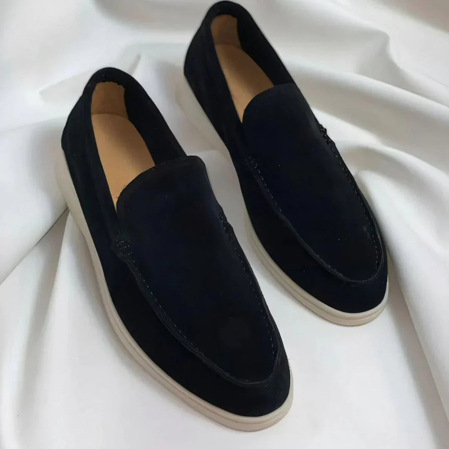 Nicolás | Mocasines elegantes en ante