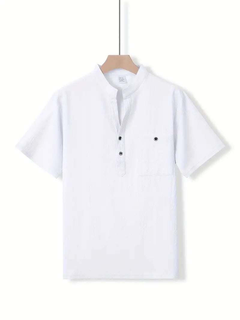 Toni | Camisa elegante de manga corta