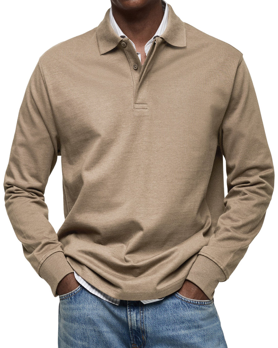 Wenceslada | Polo casual de manga larga