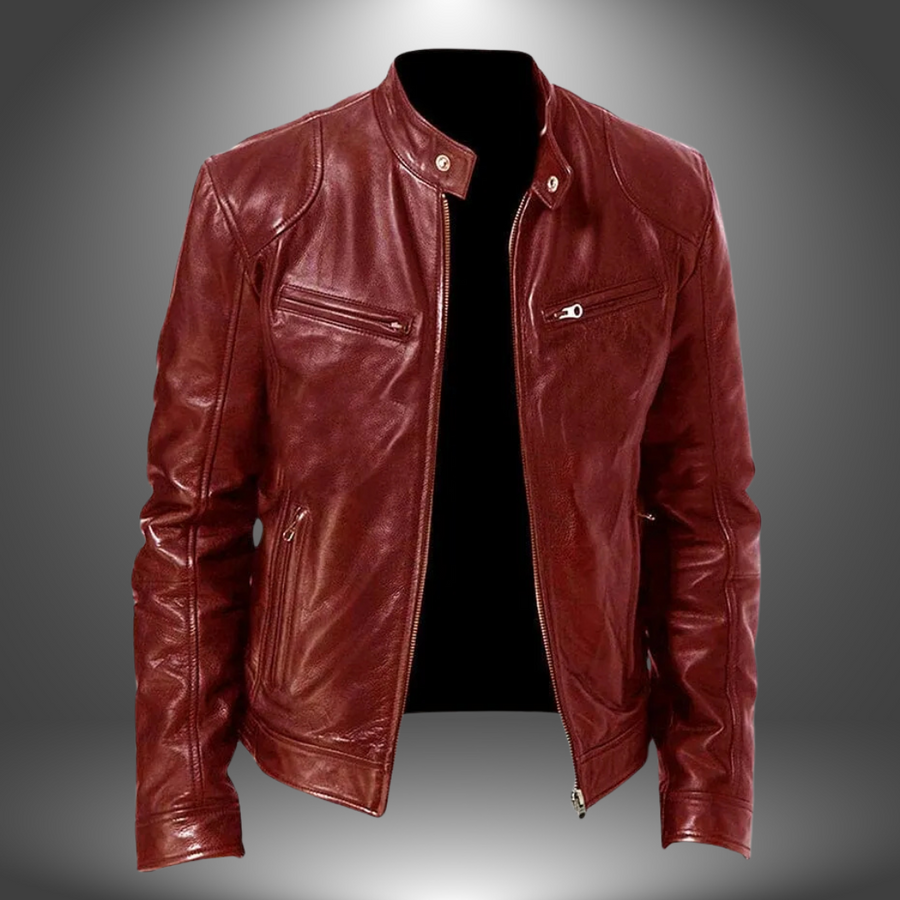 Zulema | Chaqueta de cuero artesanal para hombre