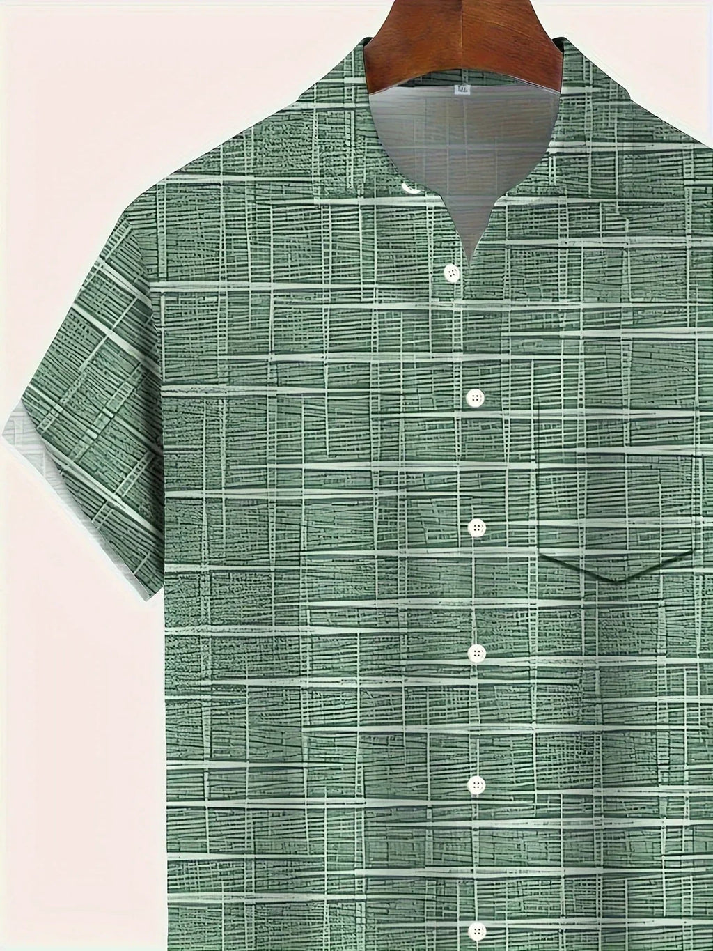 Damián | Camisa elegante de rayas y cuadros