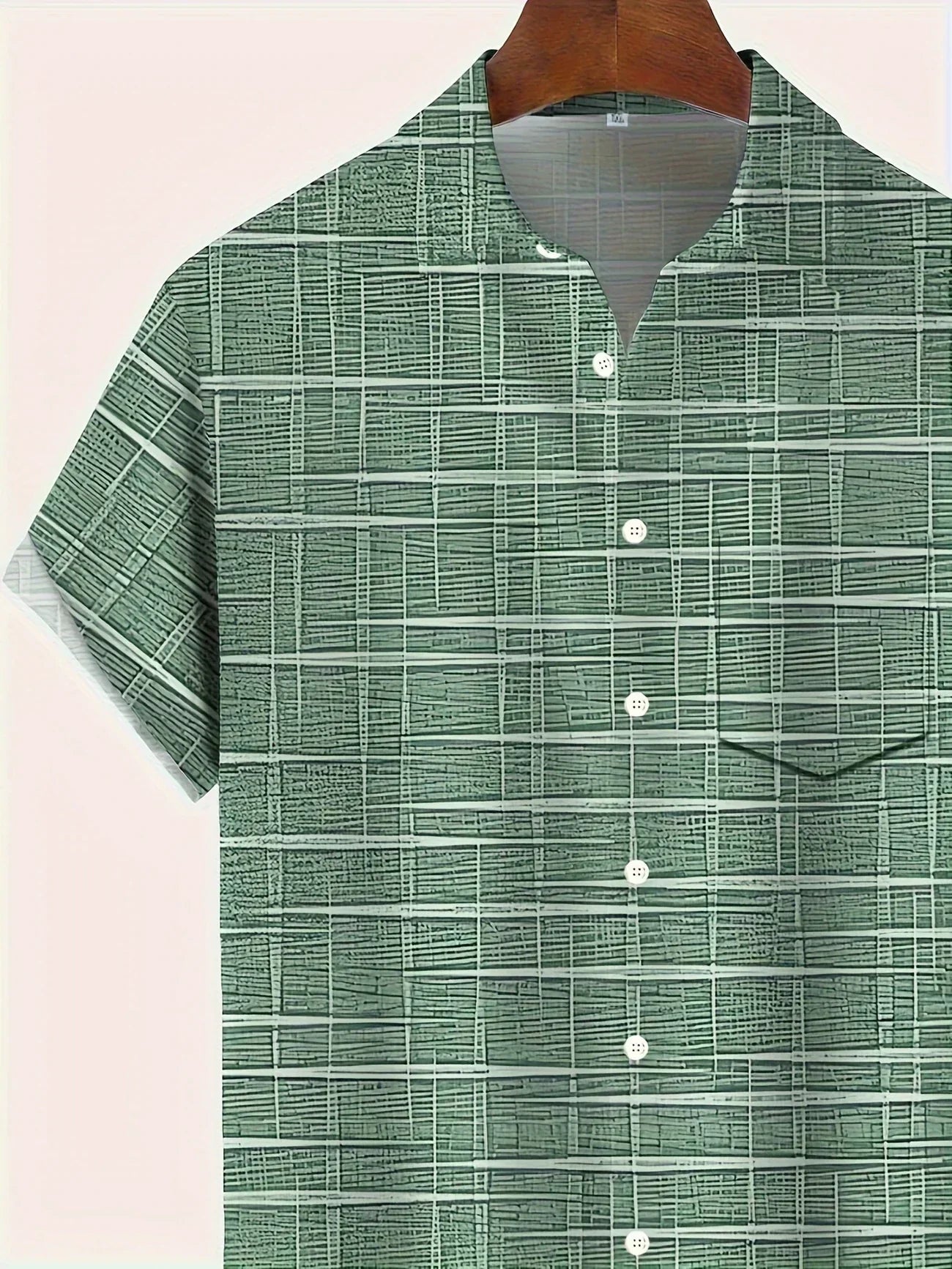 Damián | Camisa elegante de rayas y cuadros