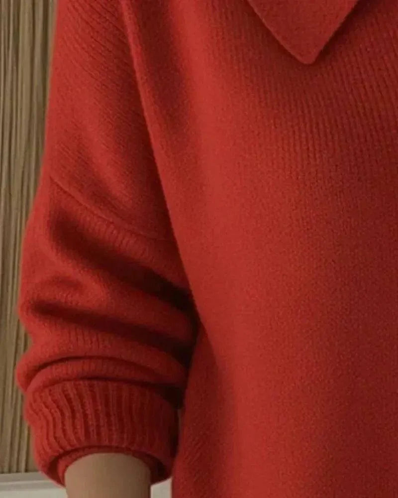 Chaqueta de Punto con Cuello Camisero Vega