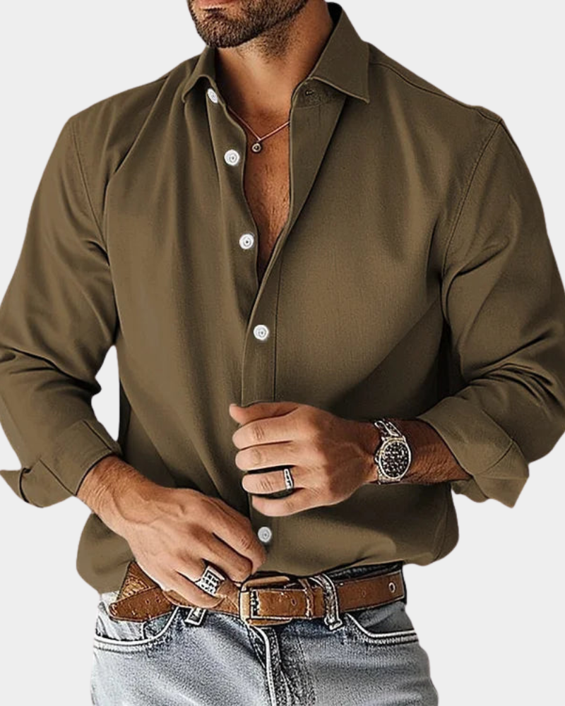 Flor | Camisa sin arrugas