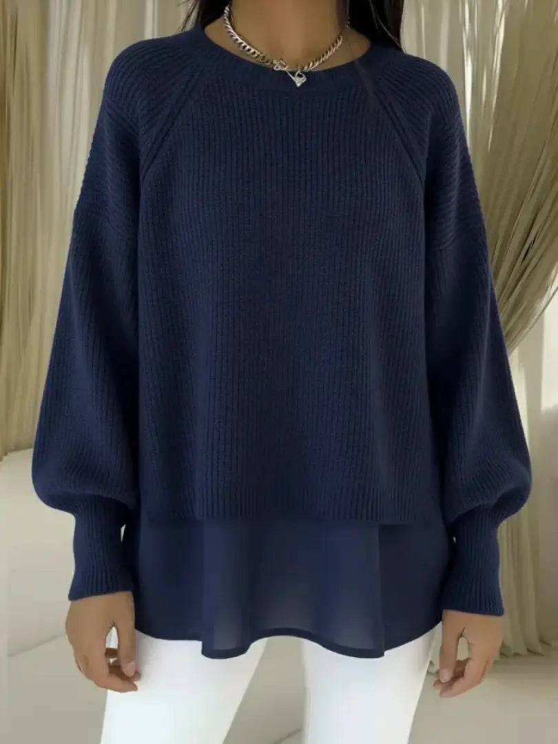 Casilda | Jersey Efecto Dos Piezas