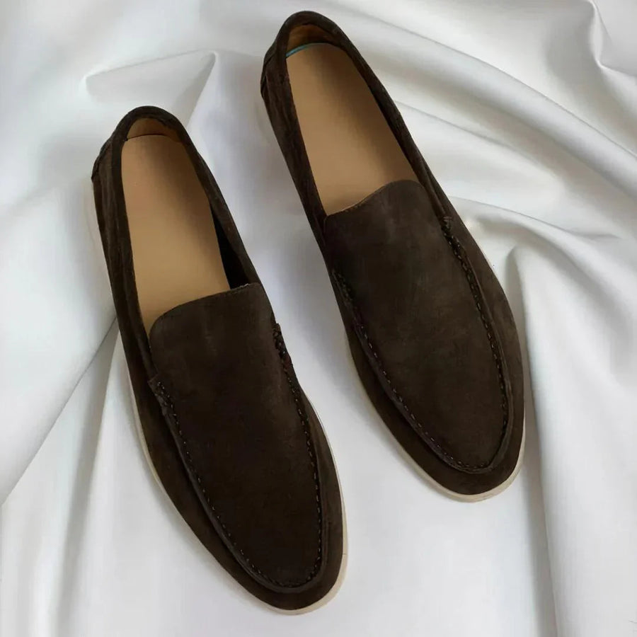 Nicolás | Mocasines elegantes en ante