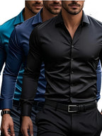 Abel | Camisa elegante de manga larga con botones