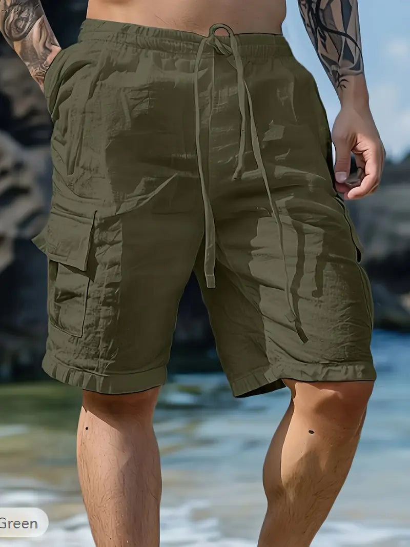 Delia | Pantalones cortos transpirables con cintura elástica