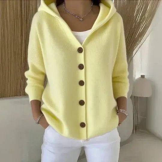 Rocío | Chaqueta de Punto con Capucha