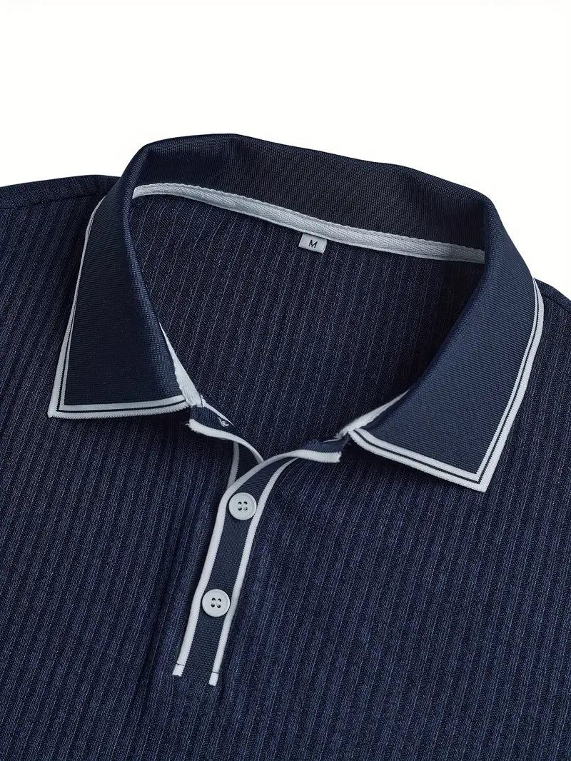 Eladio | Polo elegante de manga corta