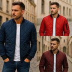 Kati | Chaqueta de algodón con motivo de rombos