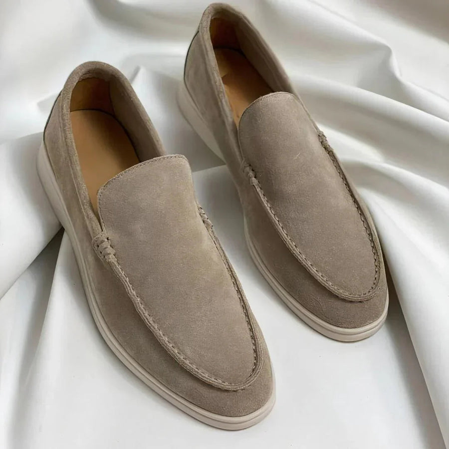 Nicolás | Mocasines elegantes en ante