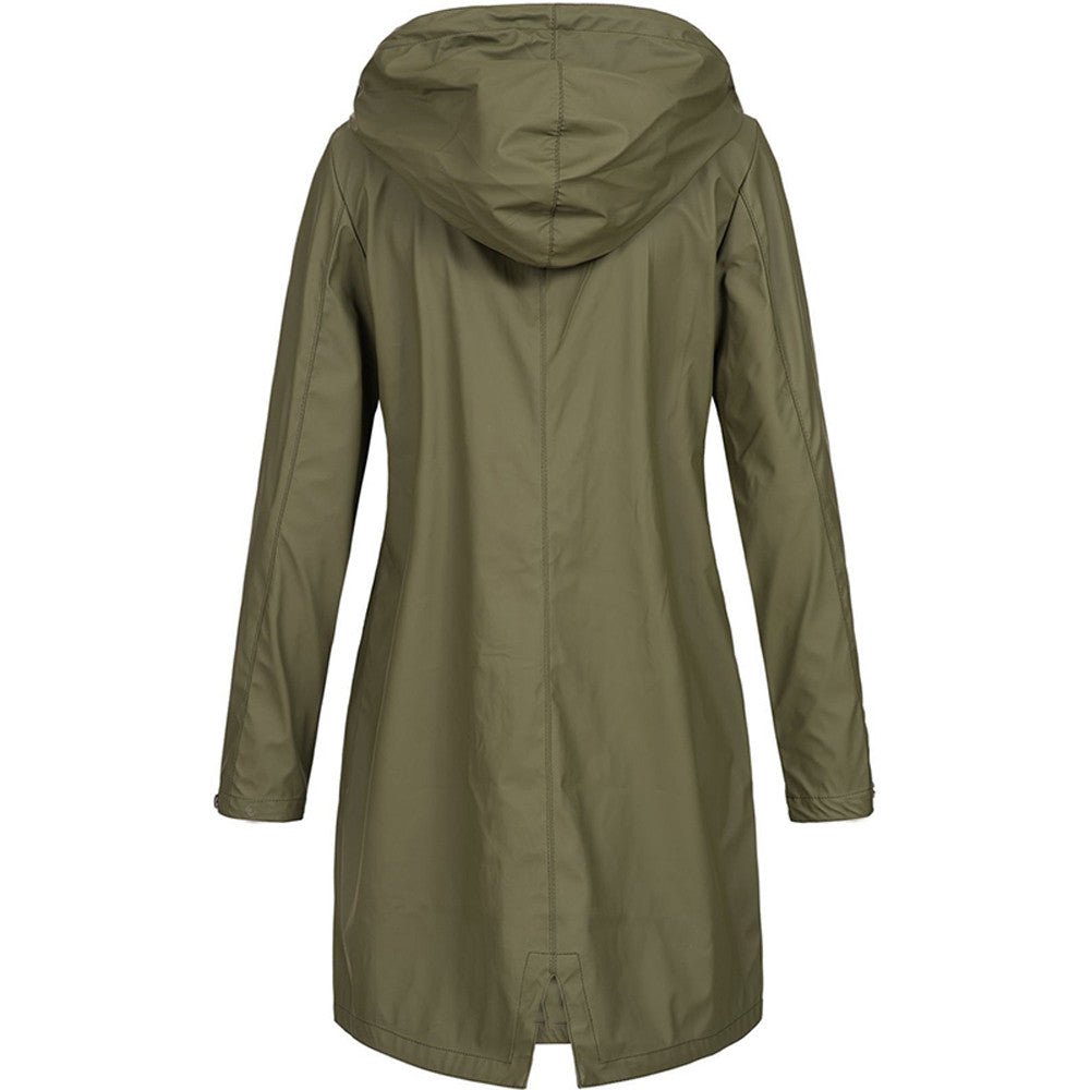Vero | Chaqueta impermeable larga
