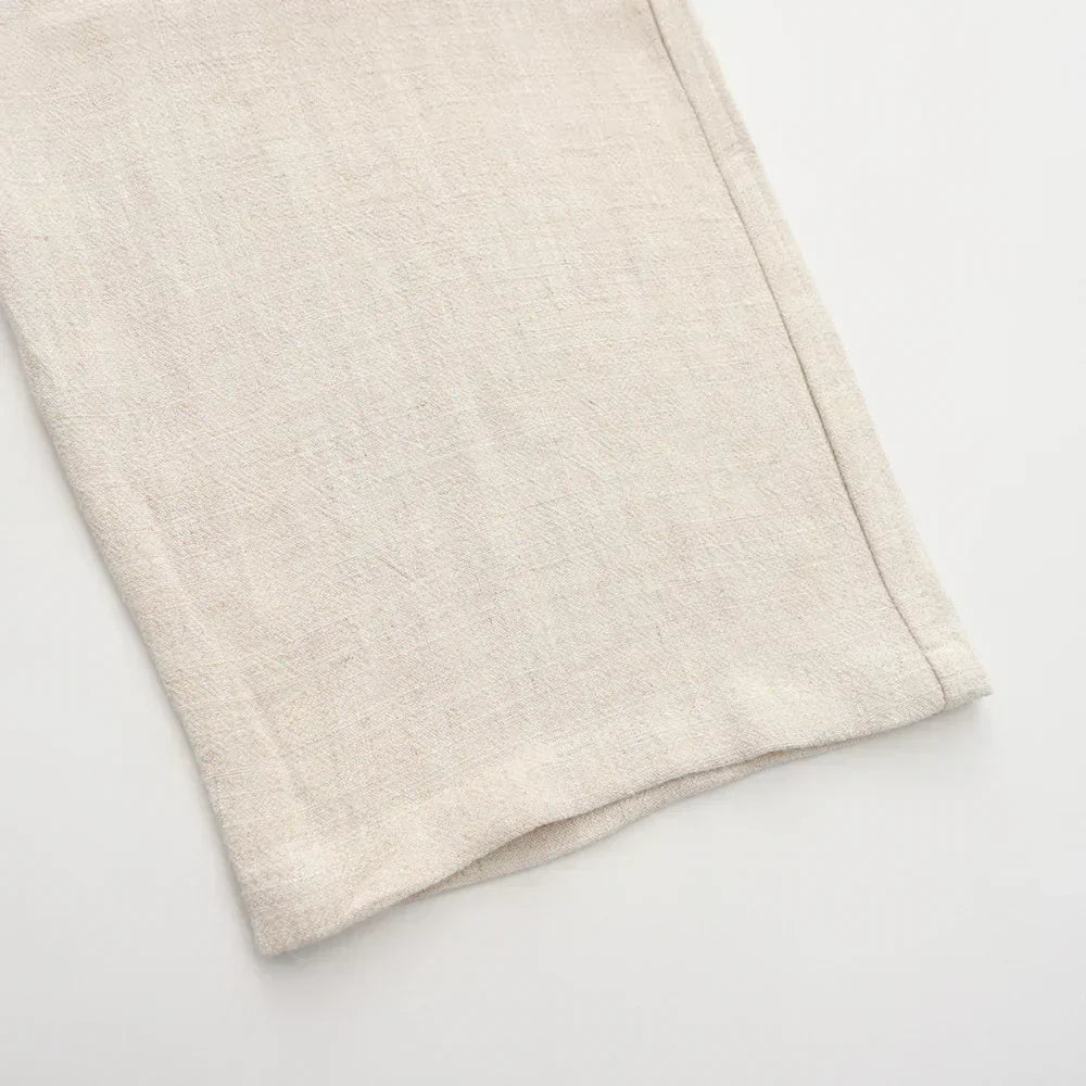 Elena | Pantalones slim de lino