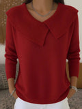 Jersey Cálido con Cuello Vuelto Soledad