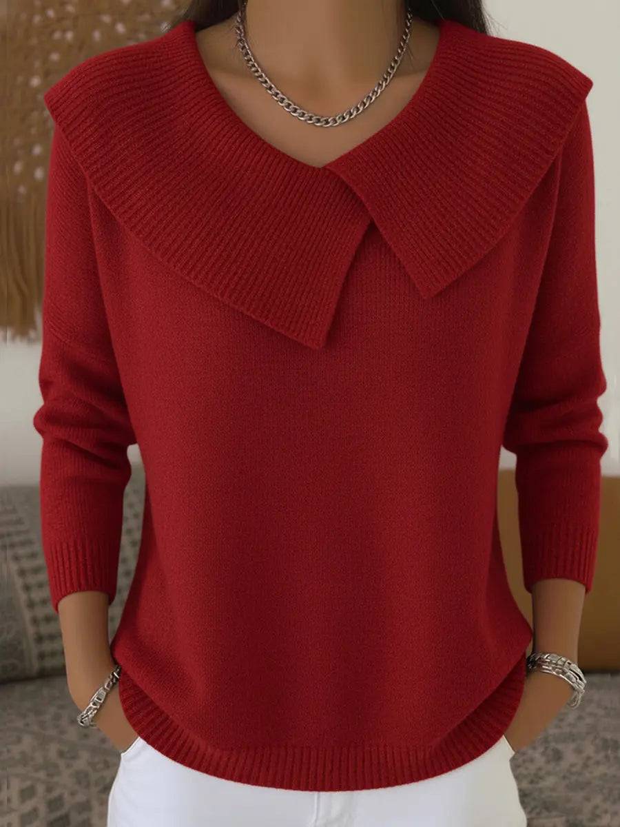 Jersey Cálido con Cuello Vuelto Soledad