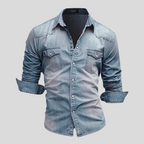 Ines | Camisa de denim de estilo moderno