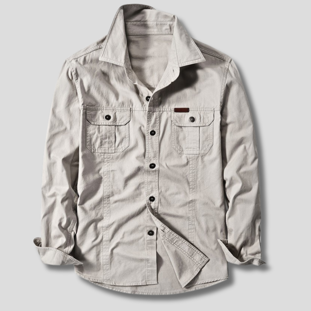 Quim | Camisa cargo de estilo moderno
