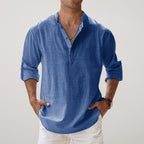 David | Camisa clásica de lino