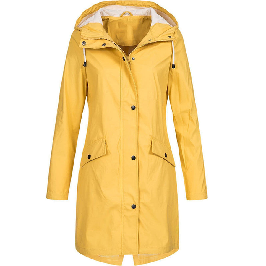 Vero | Chaqueta impermeable larga