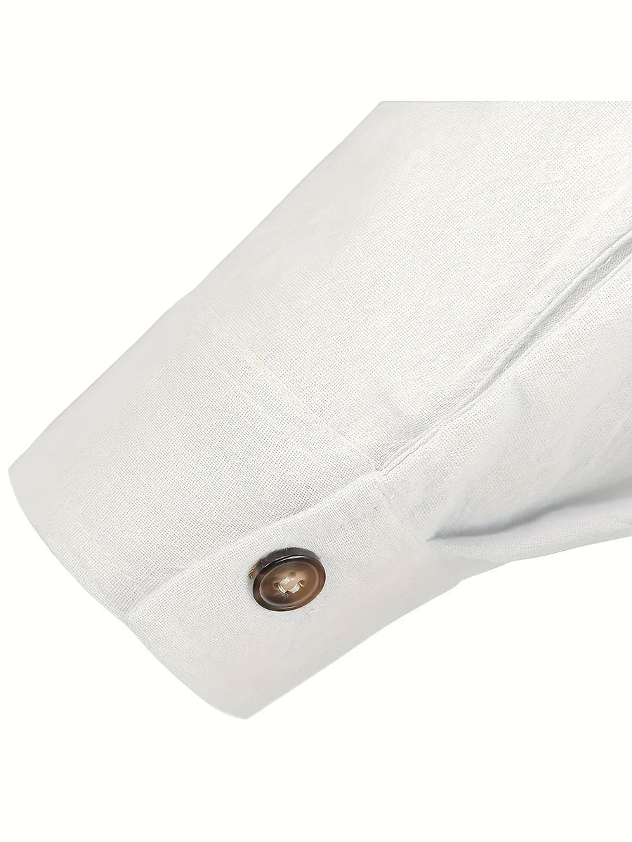 Yago | Camisa ligera de algodón de manga larga