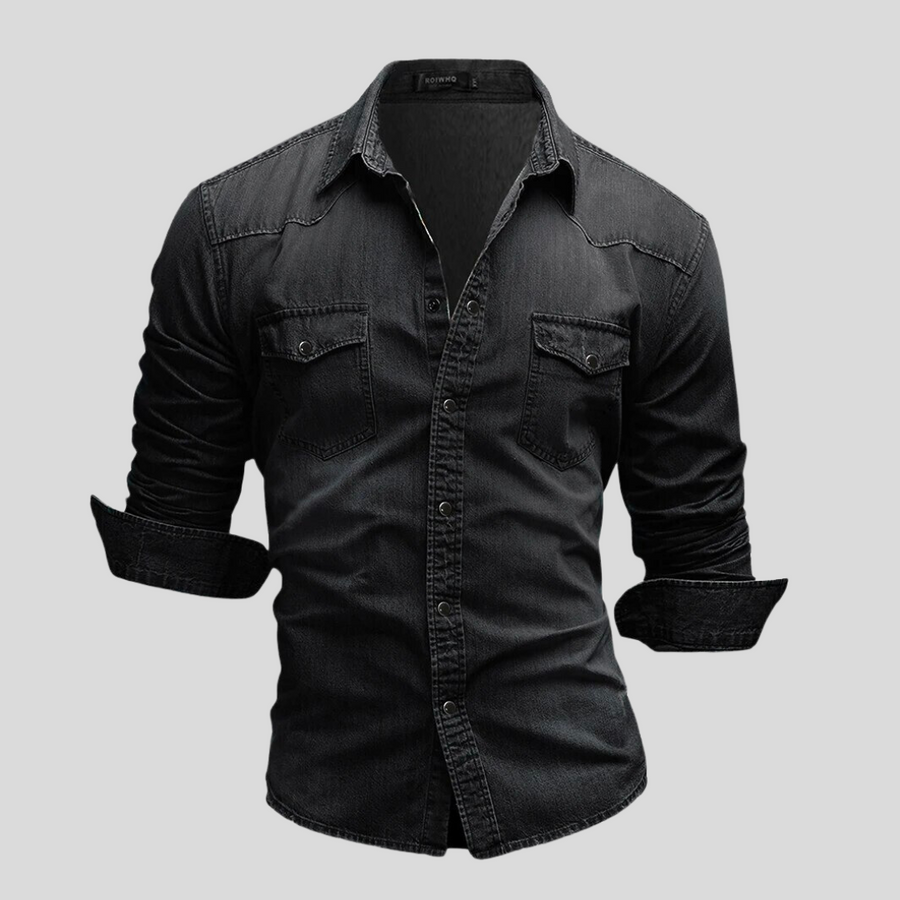 Ines | Camisa de denim de estilo moderno
